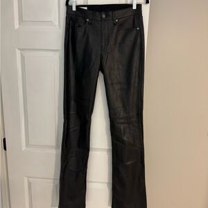 GAP SIZE 28 T women’s leather jeans